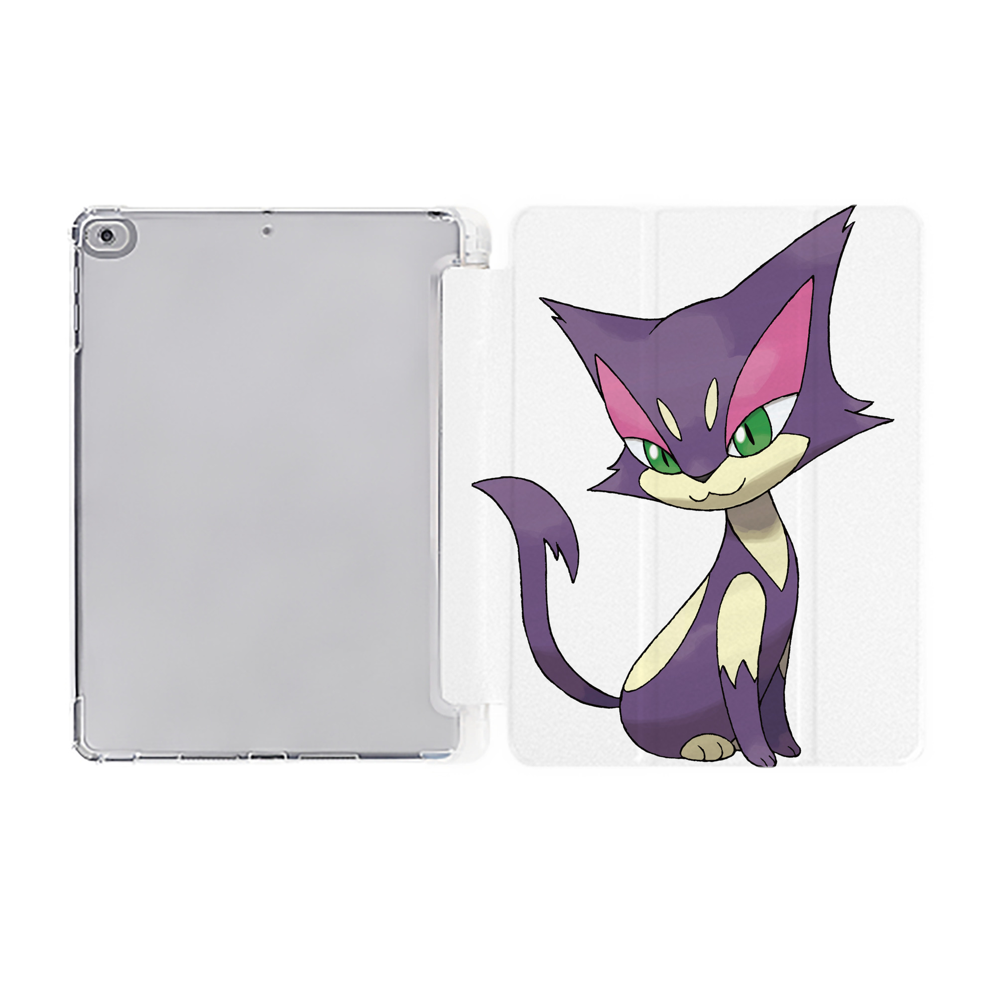 （画像用） ポケットモンスター Pokémon IPad ケース ペン収納付き 三つ折りスタンド PUレザー×シリコン 対応機種9.5/10.5/10.9インチ